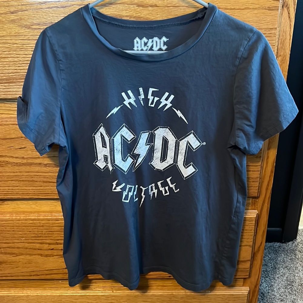AC/DC gray t-shirt